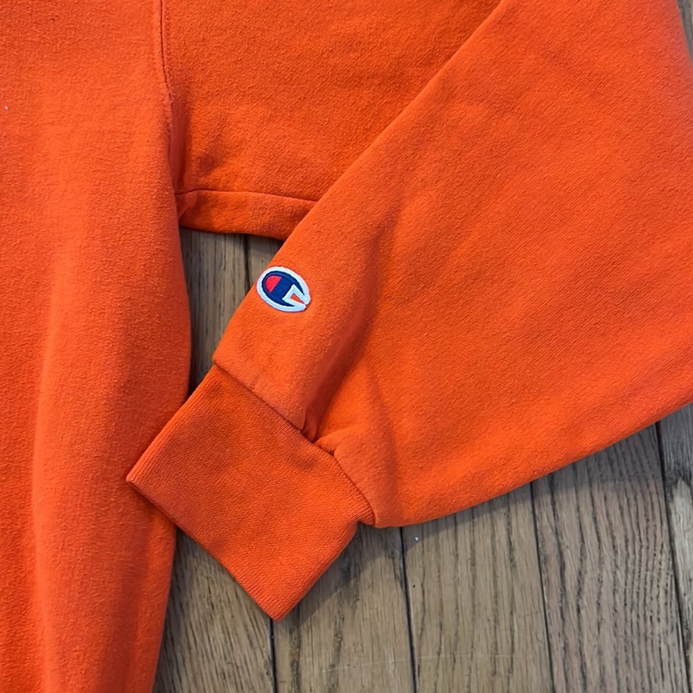 Orange Virginia Tech Champion sweatshirt - Picture 5 of 10